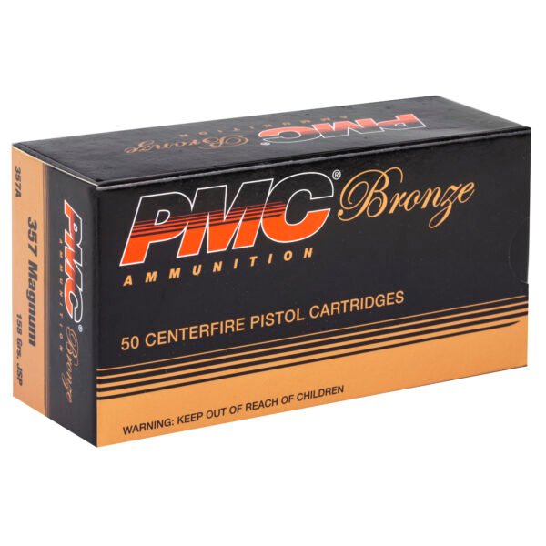 PMC357A_2_HR PMC Ammunition, Bronze, 357MAG, 158 Grain, Jacketed Soft Point