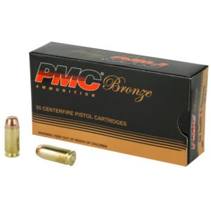 PMC Ammunition, Bronze, 40S&W, 165 Grain, Full Metal Jacket