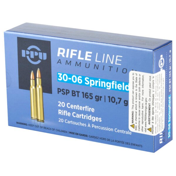 PPUPP30062_3_HR Prvi Partizan, Rifle, 30-06, 165 Grain, Pointed Soft Point