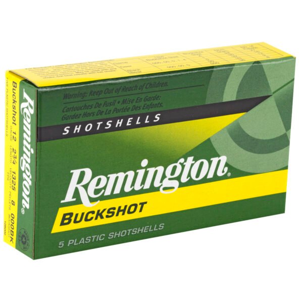 REM20406_2_HR Remington, Express, 12 Gauge, 2.75", 000 Buck, 3 Dram, Buckshot, 10 Pellets