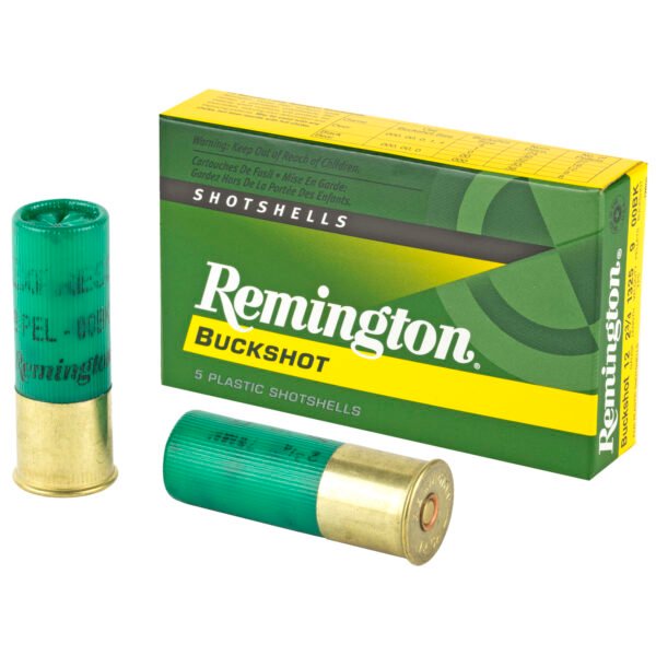 Remington, Express, 12 Gauge, 2.75", 00 Buck, 4 Dram, Buckshot, 9 Pellets