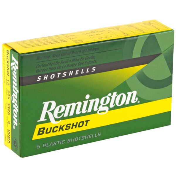 Remington, Express, 12 Gauge, 2.75", 00 Buck, 4 Dram, Buckshot, 9 Pellets