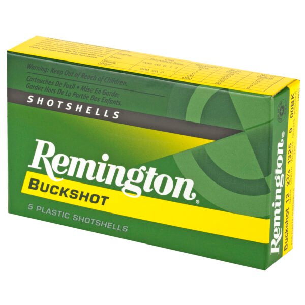 Remington, Express, 12 Gauge, 2.75", 00 Buck, 4 Dram, Buckshot, 9 Pellets