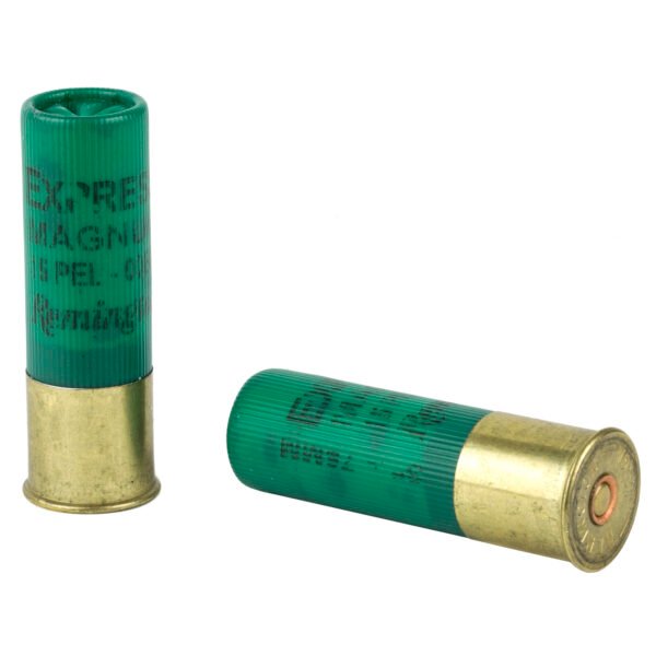 Remington, Express, 12 Gauge, 3", 00 Buck, 4 Dram, Buckshot, 15 Pellets