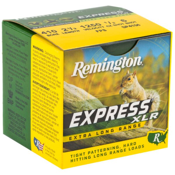 Remington, Express Long Range, 410 Bore, 2.5", Max Dram, #6 ,  0.5 oz.