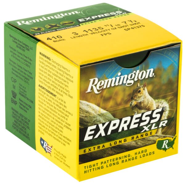Remington, Express Long Range, 410 Bore, 3", #7.5 , Max Dram, 0.6875 oz.