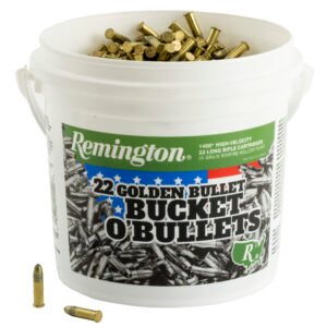 Remington, High Velocity, 22LR, 36 Grain, Hollow Point, Four 1400 Round Buckets