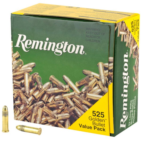 Remington, Bulk, 22LR, 36 Grain, Hollow Point, 525 Round Brick