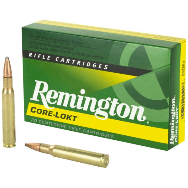 Remington, Core Lokt, 30-06, 165 Grain, Pointed Soft Point