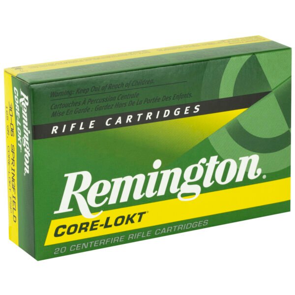 Remington, Core Lokt, 30-06, 165 Grain, Pointed Soft Point