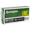 REM23718_2_HR Remington, UMC, 9MM, 124 Grain, Full Metal Jacket