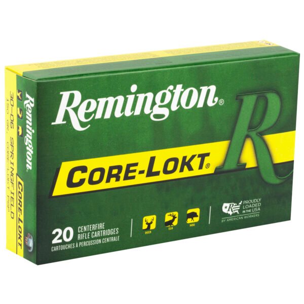Remington, Core Lokt, 30-06, 150 Grain, Pointed Soft Point
