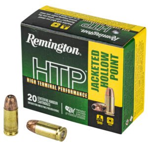 REM28293_1_HR Remington, High Terminal Performance, 9MM +P, 115 Grain, Jacketed Hollow Point