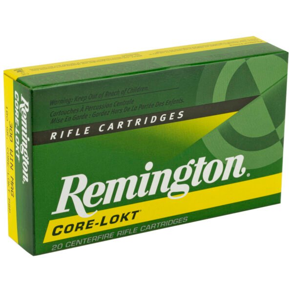 Remington, Core Lokt, 300 WIN Magnum, 180 Grain, Pointed Soft Point