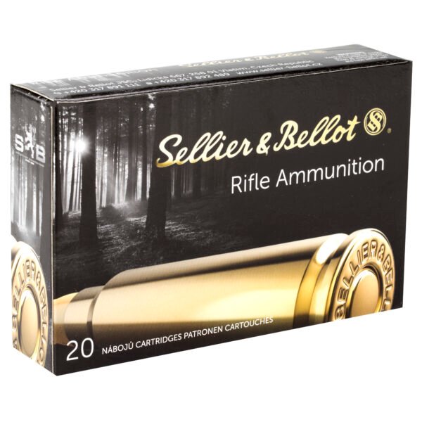 Sellier & Bellot, Rifle, 30-06, 180 Grain, Full Metal Jacket