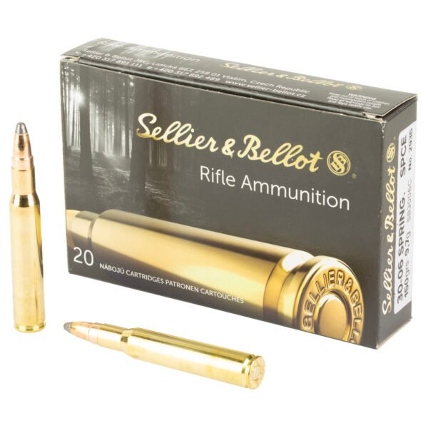 Sellier & Bellot, Rifle, 30-06, 150 Grain, SPCE