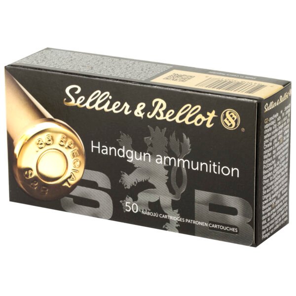 Sellier & Bellot, Pistol, 38 Special, 148 Grain, Lead Wadcutter