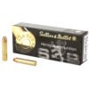 SB460B_1_HR Sellier & Bellot, Pistol, 460 S&W, 255 Grain, Jacketed Hollow Point