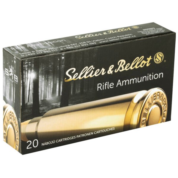 Sellier & Bellot, Rifle, 6.5 Creedmoor, 131 Grain, Soft Point
