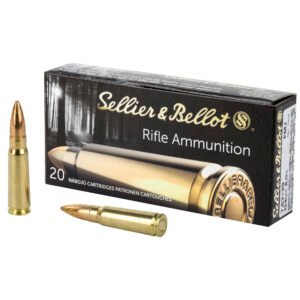 Sellier & Bellot, Rifle, 762X39, 124 Grain, Full Metal Jacket, 20 Round Box