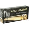 Sellier & Bellot, Rifle, 762X39, 124 Grain, Soft Point, 20 Round Box