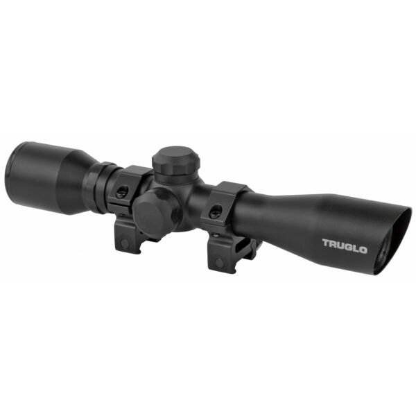 TRUGLO, 4x32 Compact Scope Series, Strut 'N Rut Shotgun Scope, 4X32, 1", Diamond Shotgun Reticle