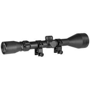 TRUGLO, BUCKLINE, Rifle Scope, 3-9X50mm, 1" Maintube, Duplex BDC Dot Reticle, Black, Includes Weaver Rings