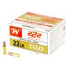 Winchester Ammunition, Rimfire, 22 LR, 36 Grain, Plated Hollow Point