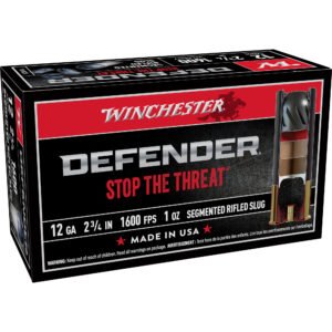Winchester Ammunition, Defender, Supreme Elite, 12 Gauge, 2.75", 1 oz. Segmenting Slug