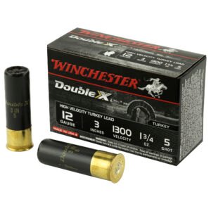 Winchester Ammunition, Double X High Velocity, Turkey, 12 Gauge, 3", #5, 1.75oz