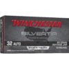 Winchester Ammunition, Silvertip, 32 Auto, 60 Grain, Jacketed Hollow Point