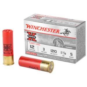 Winchester Ammunition, Super-X, 12 Gauge, 3", #5, 1.875 oz., Shotshell, 10 Round Box