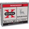 Winchester Ammunition, Super-X, 20 Gauge, 2.75", 0.75 oz., Slug, 5 Round Box