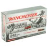 Winchester Ammunition, Deer Season, 243 Win, 95 Grain, Extreme Point Polymer Tip