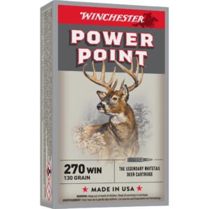 Winchester Ammunition, Super-X, 270WIN, 130 Grain, Power Point