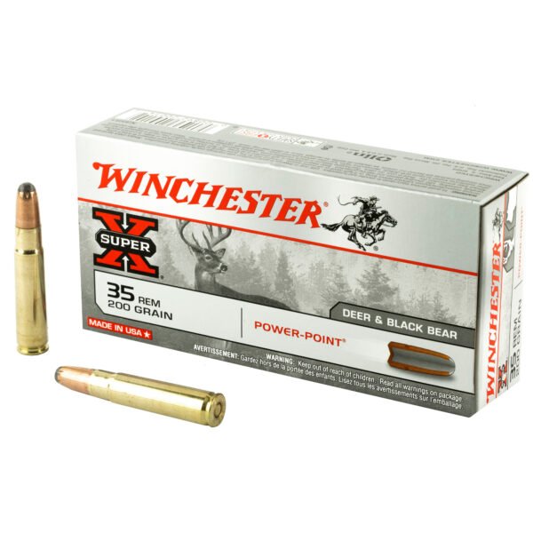 Winchester Ammunition, Super-X, 35REM, 200 Grain, Power Point, 20 Round Box