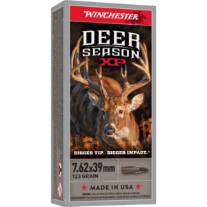 Winchester Ammunition, Deer Season, 762X39, 123 Grain, Poly Tip, 20 Round Box