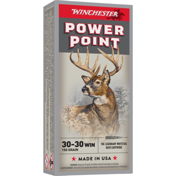 Winchester Ammunition, Super-X, 30-30, 150 Grain, Power Point, 20 Round Box