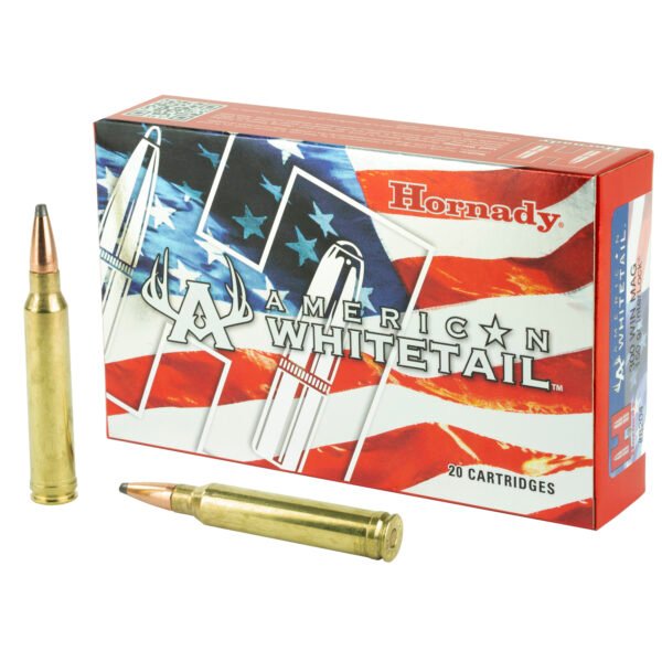 Hornady, American Whitetail, 300 WIN MAG, 150 Grain, Soft Point, InterLock, 20 Round Box