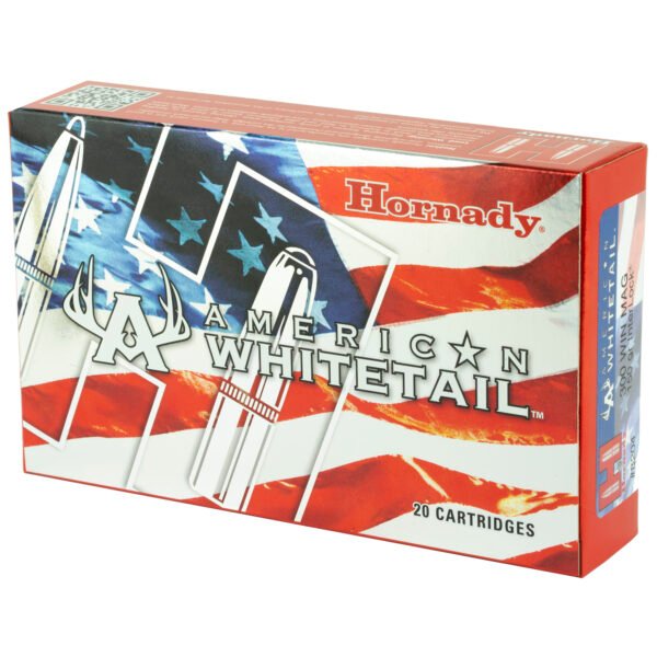 Hornady, American Whitetail, 300 WIN MAG, 150 Grain, Soft Point, InterLock, 20 Round Box