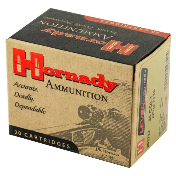 Hornady, LeverEvolution, 45LC, 225 Grain, FlexTip, 20 Round Box