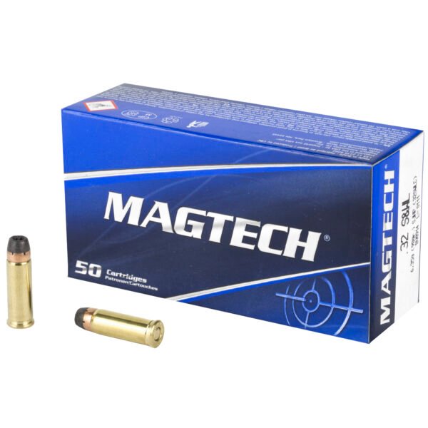 Magtech, Sport Shooting, 32 S&W Long, 98Gr, Jacketed Hollow Point, 50 Round Box