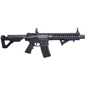 Crosman, DPMS SBR Full Auto BB Rifle, 430 Feet Per Second, 6 Position Adjustable Butt Stock