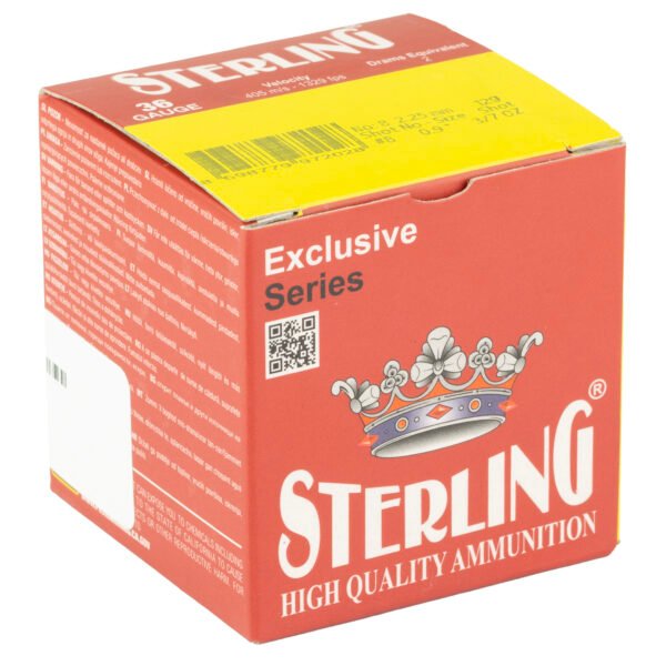 Sterling, Exclusive Series, 410 Gauge, 2.5", #8, 3/7 oz, Shot Shell, 25 Round Box