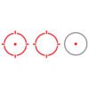 Holosun Technologies, Open Reflex, 2MOA Dot or 2MOA Dot with 65MOA Circle, Solar with Internal Battery