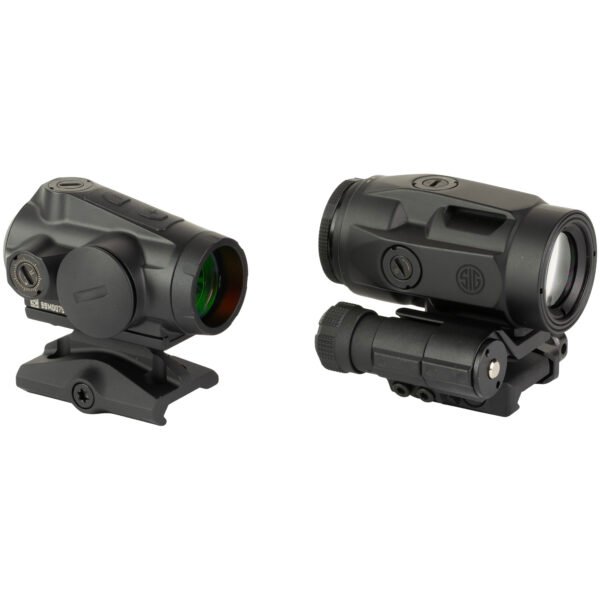 Sig Sauer, Romeo 5 Gen II/Juliet3-Micro Combo Kit, Red Dot Sight w/Juliet3-Micro Magnifier, 1X20mm/3X22mm, 2 MOA Dot