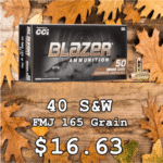 40 S&W BLAZER $16.63