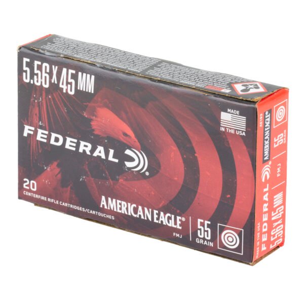 Federal, American Eagle, 5.56 NATO, 55 Grain, Full Metal Jacket