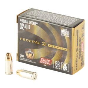 Federal, Personal Defense Hydra-Shok, 32 ACP, 68 Grain