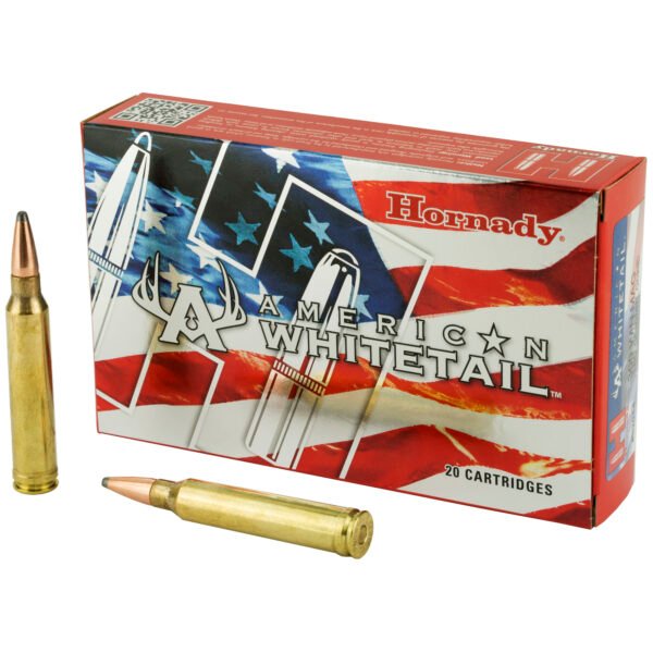 Hornady, American Whitetail, 300 Win, 180 Grain, Soft Point, InterLock
